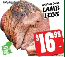 Farmer Jack's Lamb legs offer