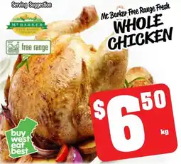 Farmer Jack's Whole chicken offer