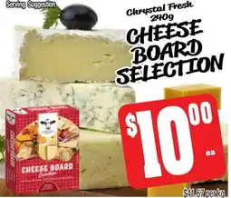 Farmer Jack's Cheese board selection offer