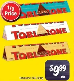 Farmer Jack's Toblerone offer