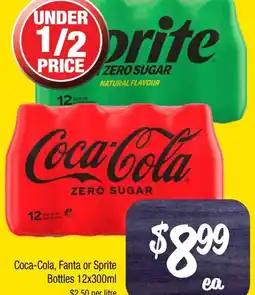 Farmer Jack's Coca-Cola, Fanta or Sprite Bottles offer