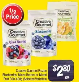 Farmer Jack's Creative Gourmet Blueberries Blueberries, Mixed Berries or Mixed Fruit offer