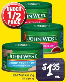 Farmer Jack's John West Tuna offer