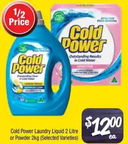 Farmer Jack's Cold Power Laundry Liquid or Powder offer