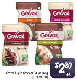 Farmer Jack's Gravox Liquid Gravy or Sauce offer