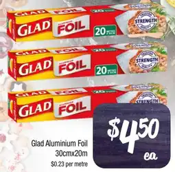 Farmer Jack's Glad Aluminium Foil offer