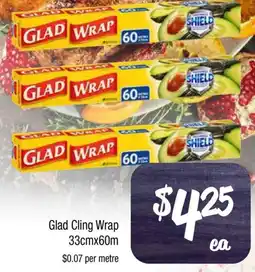 Farmer Jack's Glad Cling Wrap offer