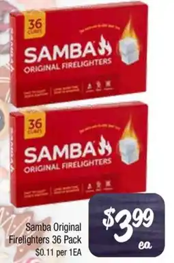 Farmer Jack's Samba Original Firelighters offer