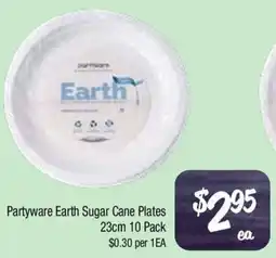 Farmer Jack's Partyware Earth Sugar Cane Plates offer