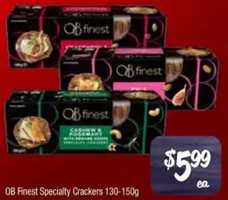 Farmer Jack's OB Finest Specialty Crackers offer