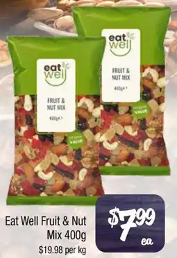 Farmer Jack's Eat Well Fruit & Nut Mix offer