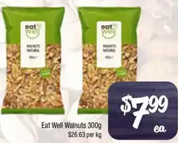 Farmer Jack's Eat Well Walnuts offer
