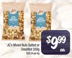 Farmer Jack's JC's Mixed Nuts Salted or Unsalted offer
