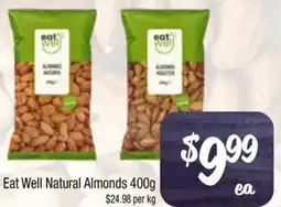 Farmer Jack's Eat Well Natural Almonds offer