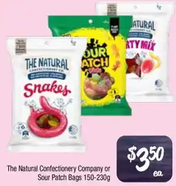 Farmer Jack's The Natural Confectionery Company or Sour Patch Bags offer