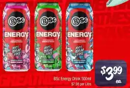 Farmer Jack's BSc Energy Drink offer