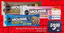 Farmer Jack's BSc High Protein Low Carb Mousse Bar offer