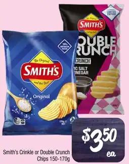 Farmer Jack's Smith's Crinkle or Double Crunch offer