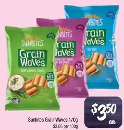 Farmer Jack's Sunbites Grain Waves offer