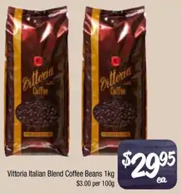 Farmer Jack's Vittoria Italian Blend Coffee Beans offer