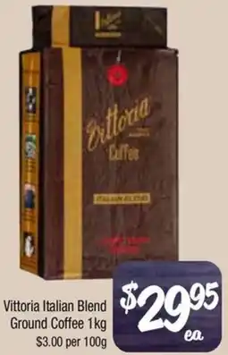 Farmer Jack's Vittoria Italian Blend Ground Coffee offer