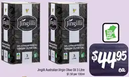 Farmer Jack's Jingilli Australian Virgin Olive Oil offer