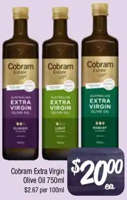 Farmer Jack's Cobram Extra Virgin Olive Oil offer