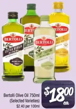 Farmer Jack's Bertolli Olive Oil offer