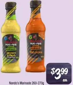 Farmer Jack's Nando's Marinade offer