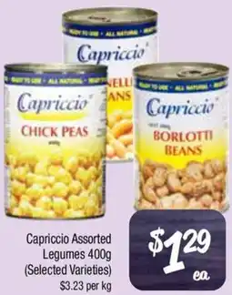 Farmer Jack's Capriccio Assorted Legumes offer