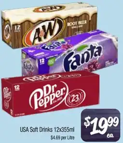 Farmer Jack's USA Soft Drinks offer