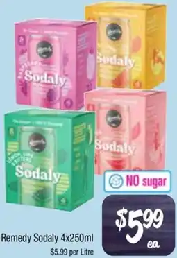 Farmer Jack's Remedy Sodaly offer