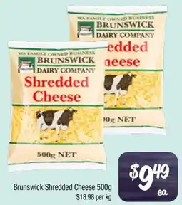 Farmer Jack's Brunswick Shredded Cheese offer