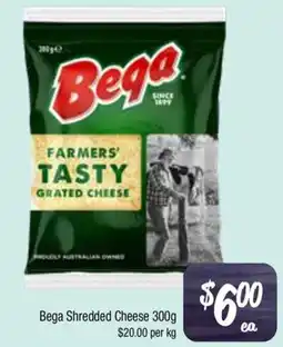 Farmer Jack's Bega Shredded Cheese offer