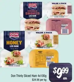 Farmer Jack's Don Thinly sliced Ham offer