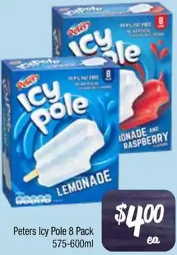 Farmer Jack's Peters Icy Pole offer