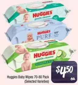 Farmer Jack's Huggies Baby Wipes offer