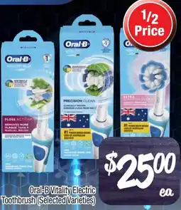 Farmer Jack's Oral-B Vitality Electric Toothbrush offer