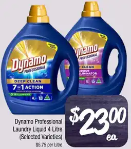 Farmer Jack's Dynamo Professional Laundry Liquid offer