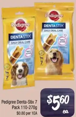 Farmer Jack's Pedigree Denta-Stix offer