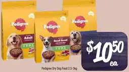 Farmer Jack's Pedigree Dry Dog Food offer