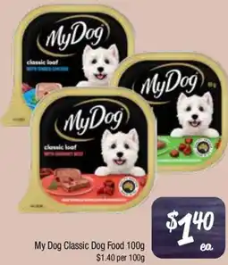 Farmer Jack's My Dog Classic Dog Food offer