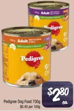 Farmer Jack's Pedigree Dog Food offer