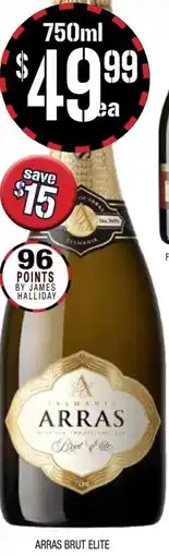 Farmer Jack's Arras brut elite offer