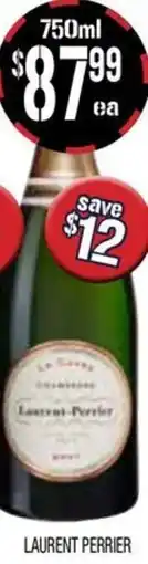 Farmer Jack's Laurent perrier offer