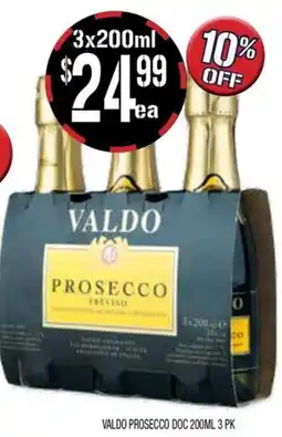 Farmer Jack's VALDO PROSECCO DOC offer