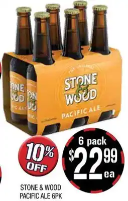Farmer Jack's Stone wood pacific ale offer