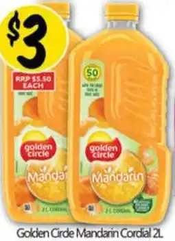 NQR Golden Cirde Mandarin Cordial offer