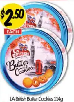 NQR LA British Butter Cookies offer