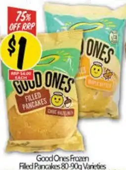 NQR Good Ones Frozen Filled Pancakes offer